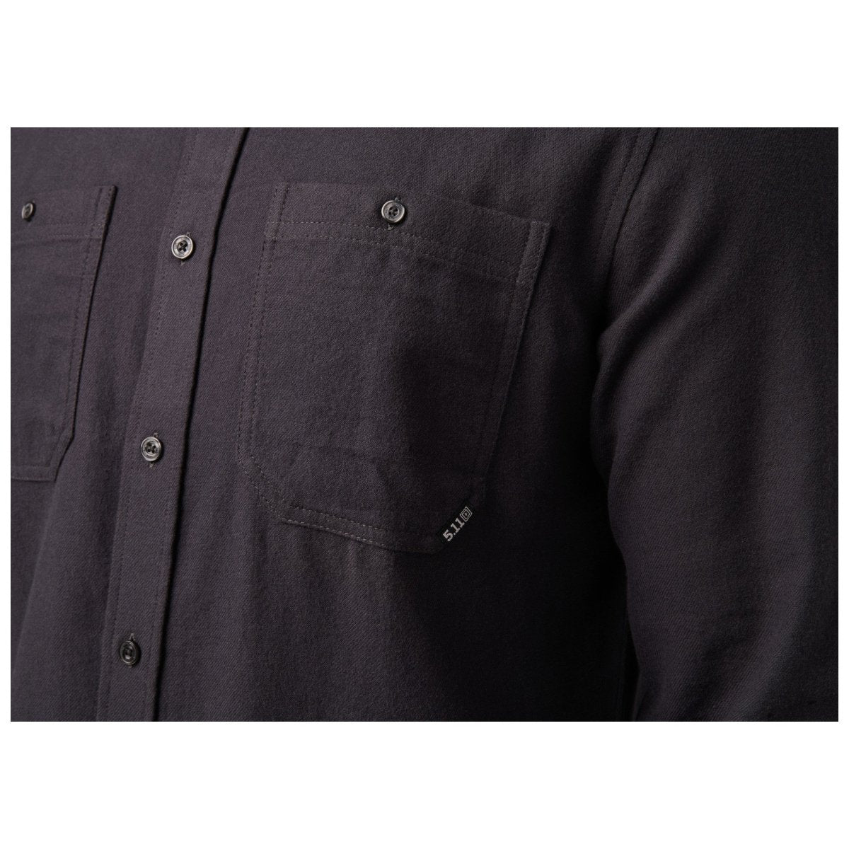 CAMISA TACTICA 5.11 - SILVERWOOD SOLID FLANNEL - Risk Top Tactical