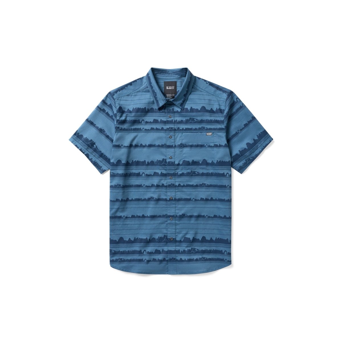 CAMISA TACTICA 5.11 - WYATT PRINT MANGA CORTA - Risk Top Tactical