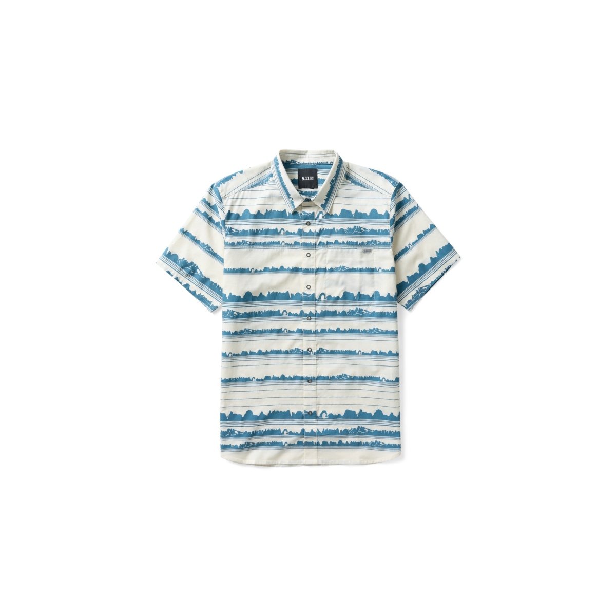 CAMISA TACTICA 5.11 - WYATT PRINT MANGA CORTA - Risk Top Tactical