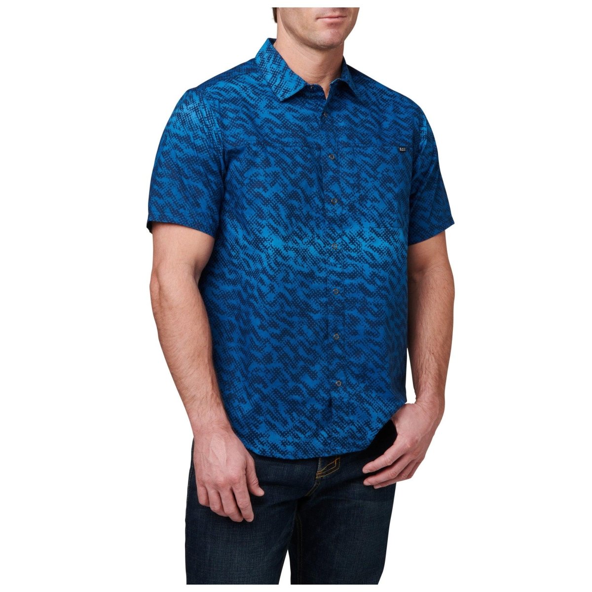 CAMISA TACTICA 5.11 - WYATT TROUT MANGA CORTA - Risk Top Tactical