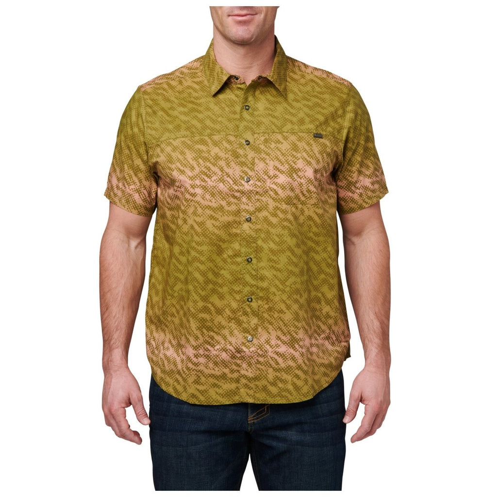 CAMISA TACTICA 5.11 - WYATT TROUT MANGA CORTA - Risk Top Tactical