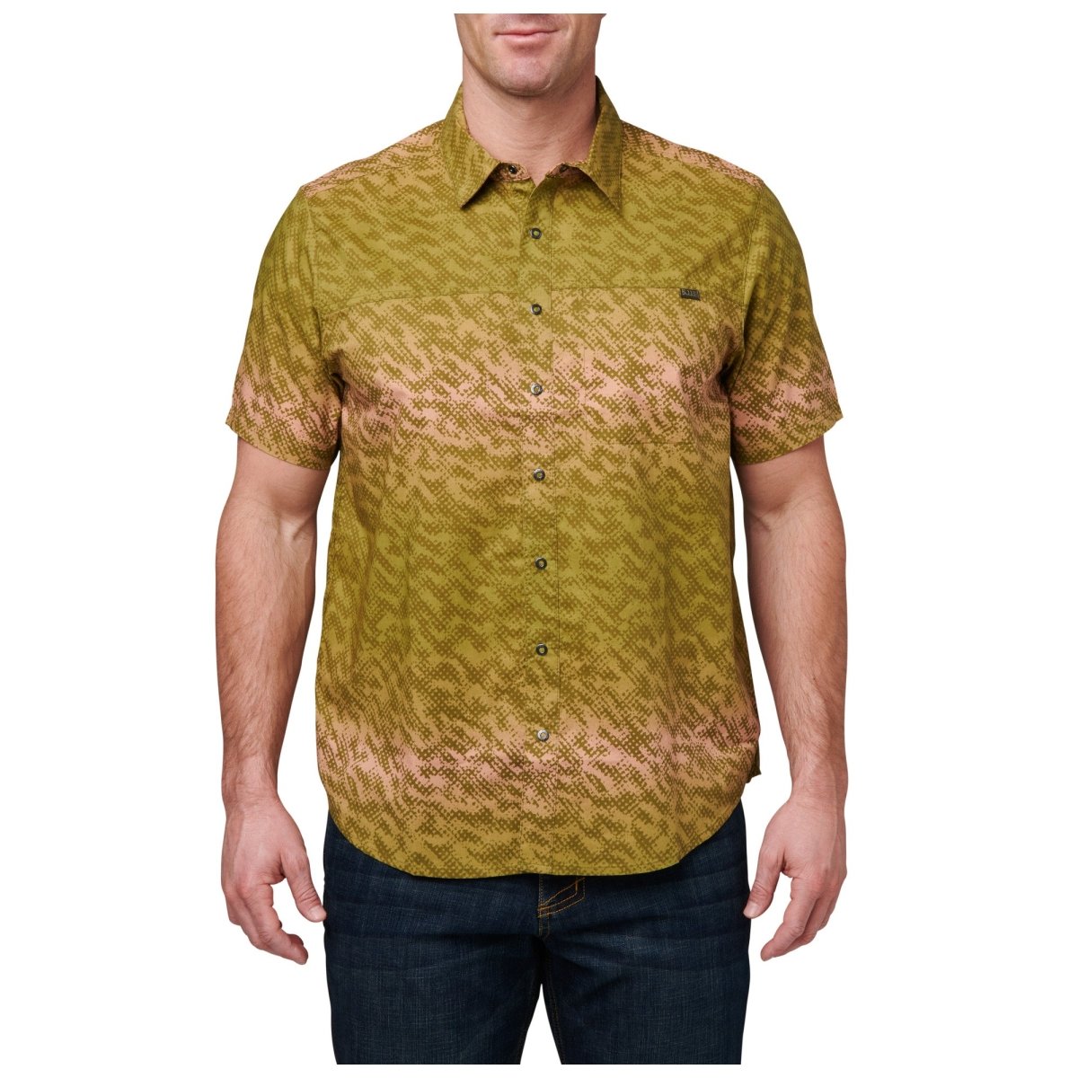 CAMISA TACTICA 5.11 - WYATT TROUT MANGA CORTA - Risk Top Tactical