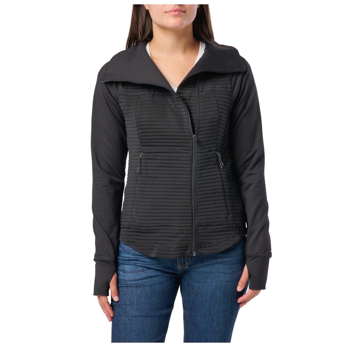 CHAMARRA 5.11 - CRYSTAL HYBRID CON CIERRE PARA MUJER - Risk Top Tactical