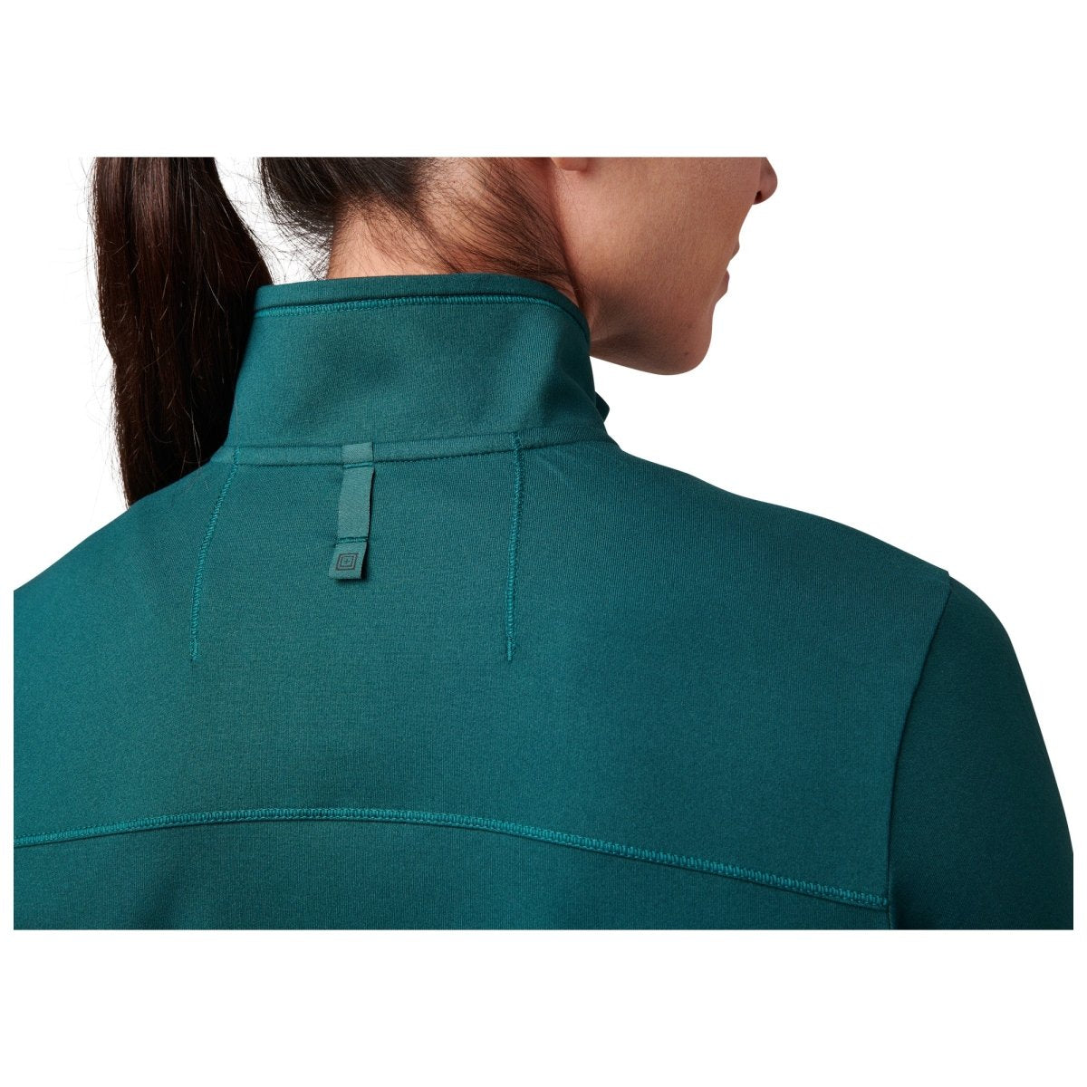 CHAMARRA DEPORTIVA 5.11 - PT - R CATALYST 1/2 ZIP PARA MUJER - Risk Top Tactical