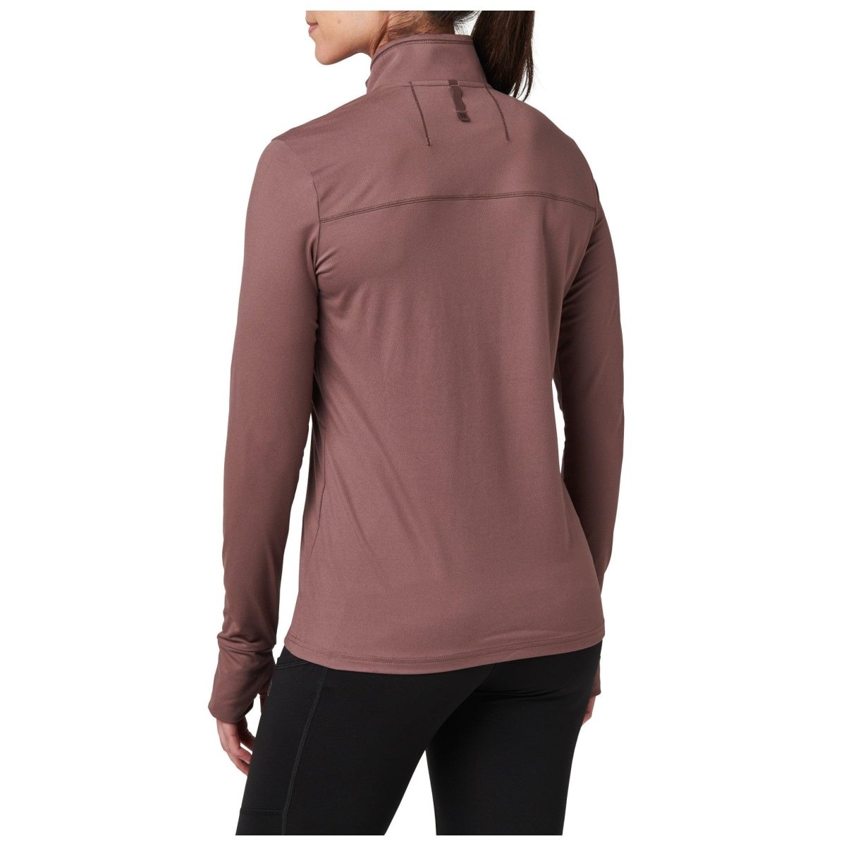 CHAMARRA DEPORTIVA 5.11 - PT - R CATALYST 1/2 ZIP PARA MUJER - Risk Top Tactical