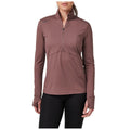 CHAMARRA DEPORTIVA 5.11 - PT - R CATALYST 1/2 ZIP PARA MUJER - Risk Top Tactical