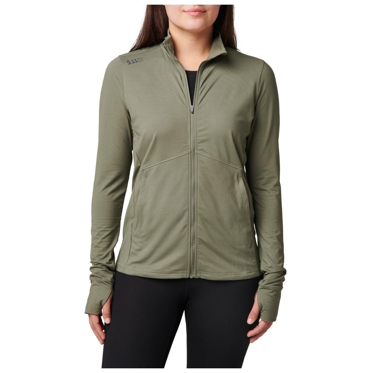 CHAMARRA DEPORTIVA 5.11 - PT - R CATALYST CON CIERRE PARA MUJER - Risk Top Tactical