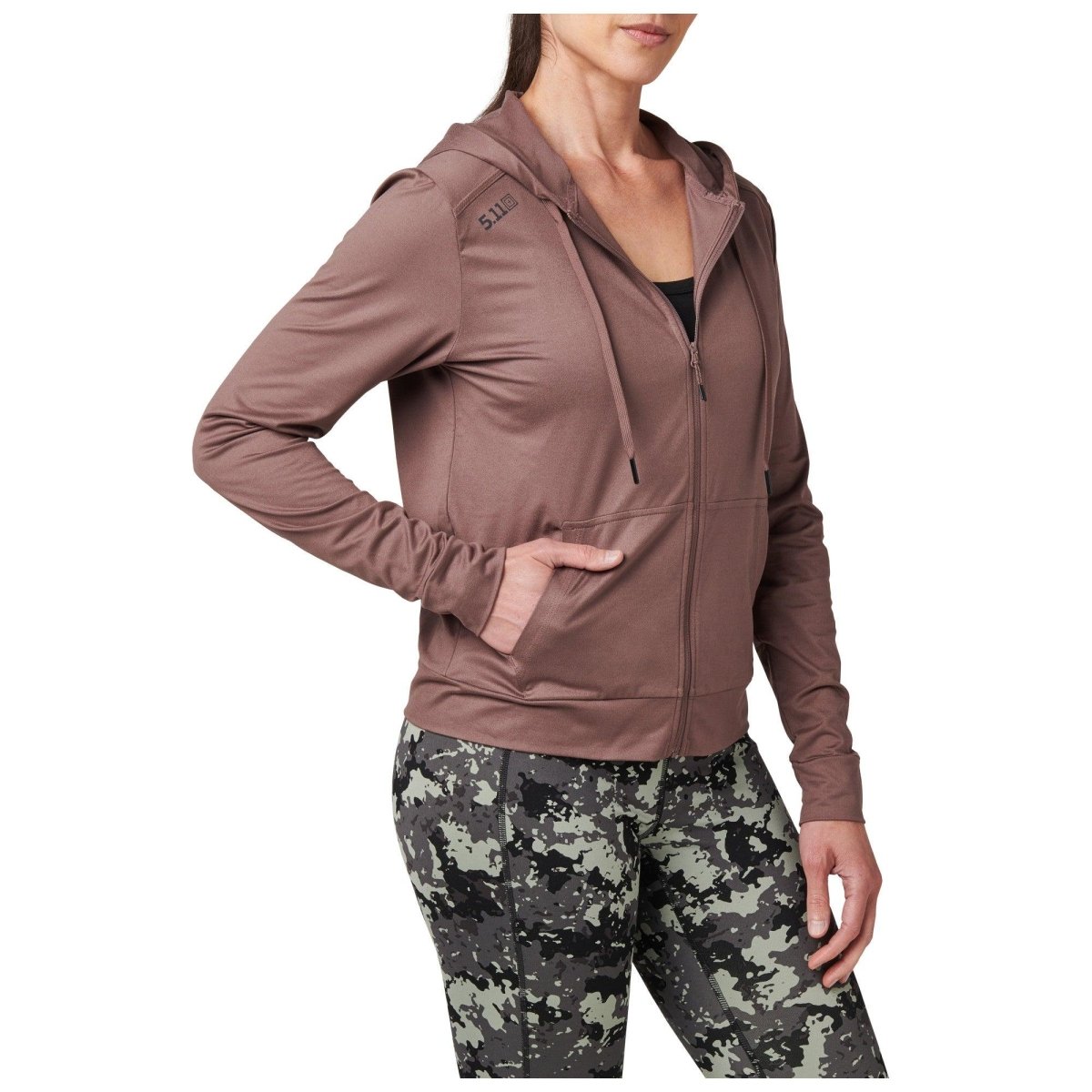 CHAMARRA DEPORTIVA 5.11 - PT - R EMILY FULL ZIP PARA MUJER - Risk Top Tactical