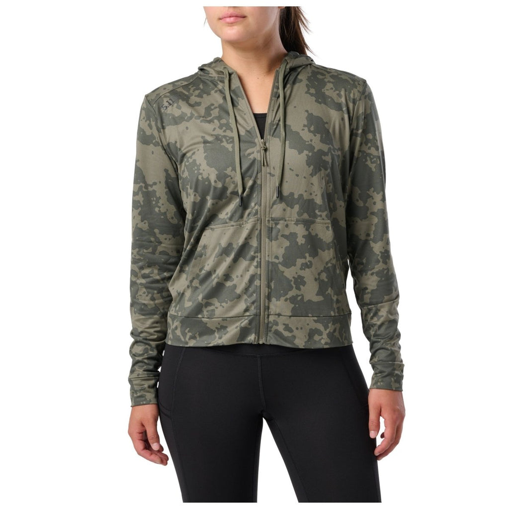 CHAMARRA DEPORTIVA 5.11 - PT - R EMILY FULL ZIP PARA MUJER - Risk Top Tactical