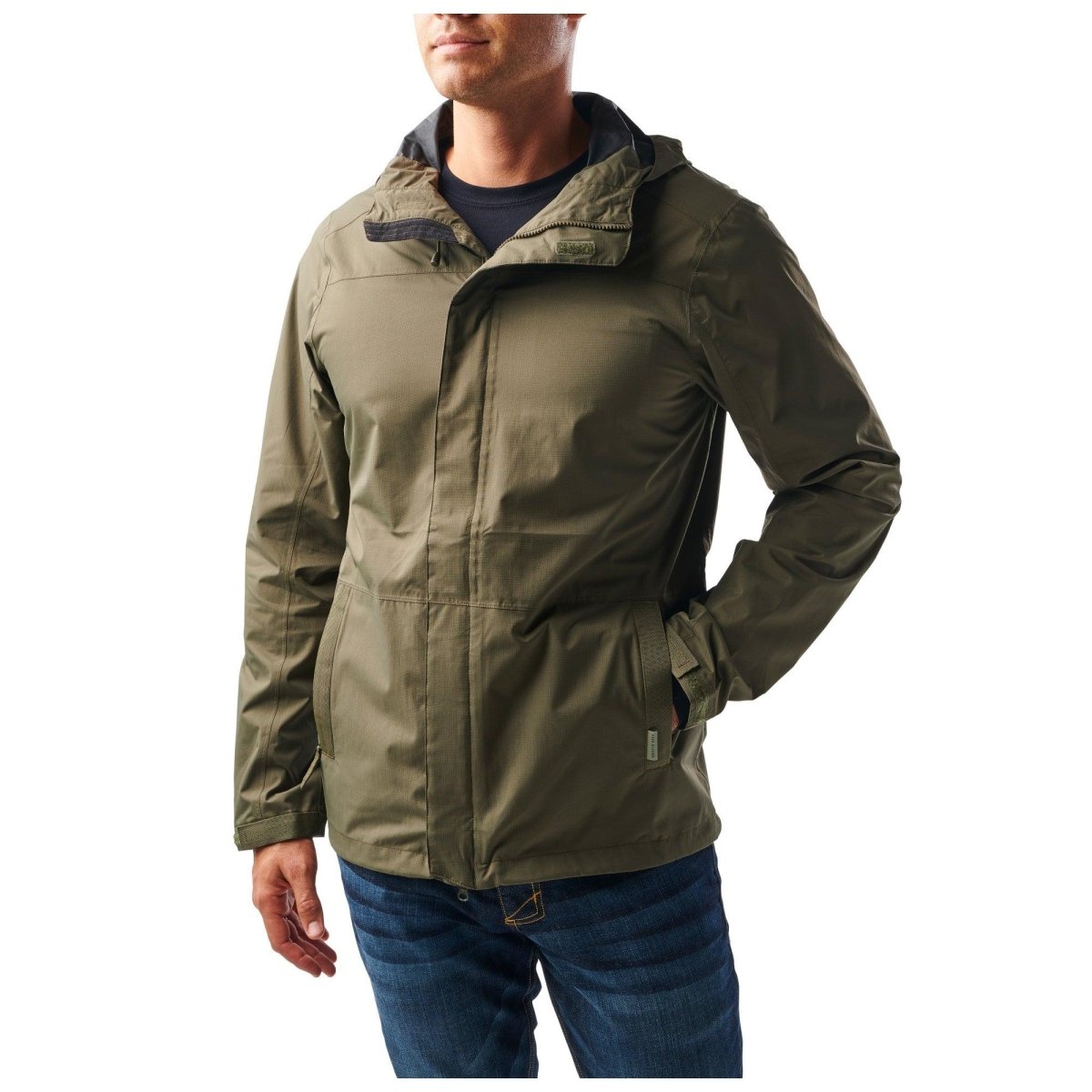 CHAMARRA TACTICA 5.11 - EXOS RAIN SHELL - Risk Top Tactical