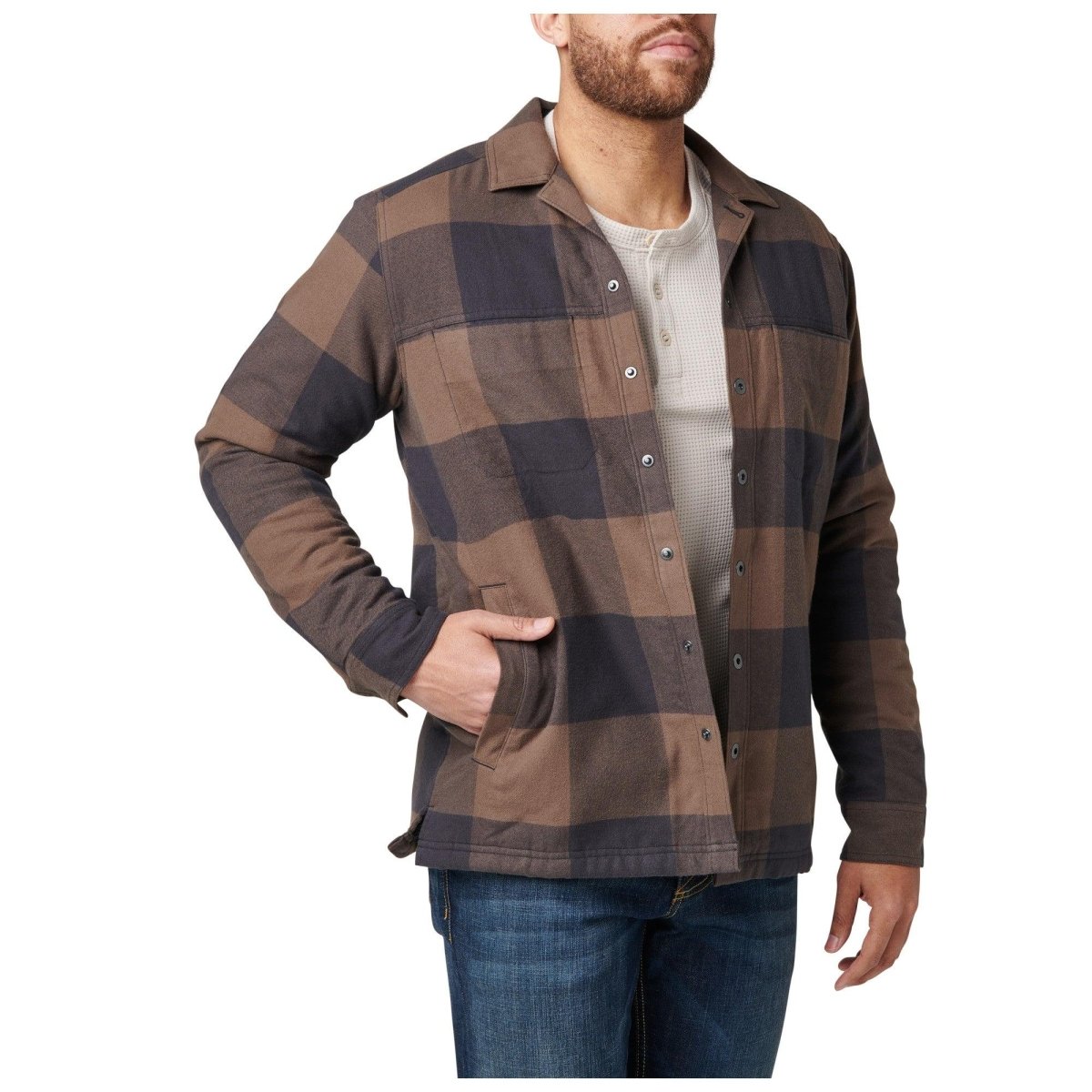 CHAMARRA TACTICA 5.11 - SETH SHIRT JACKET - Risk Top Tactical