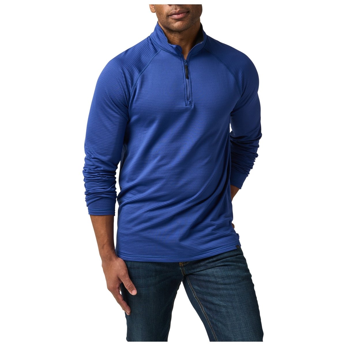 CHAMARRA TÁCTICA 5.11 - STRATOS 1/4 ZIP - Risk Top Tactical
