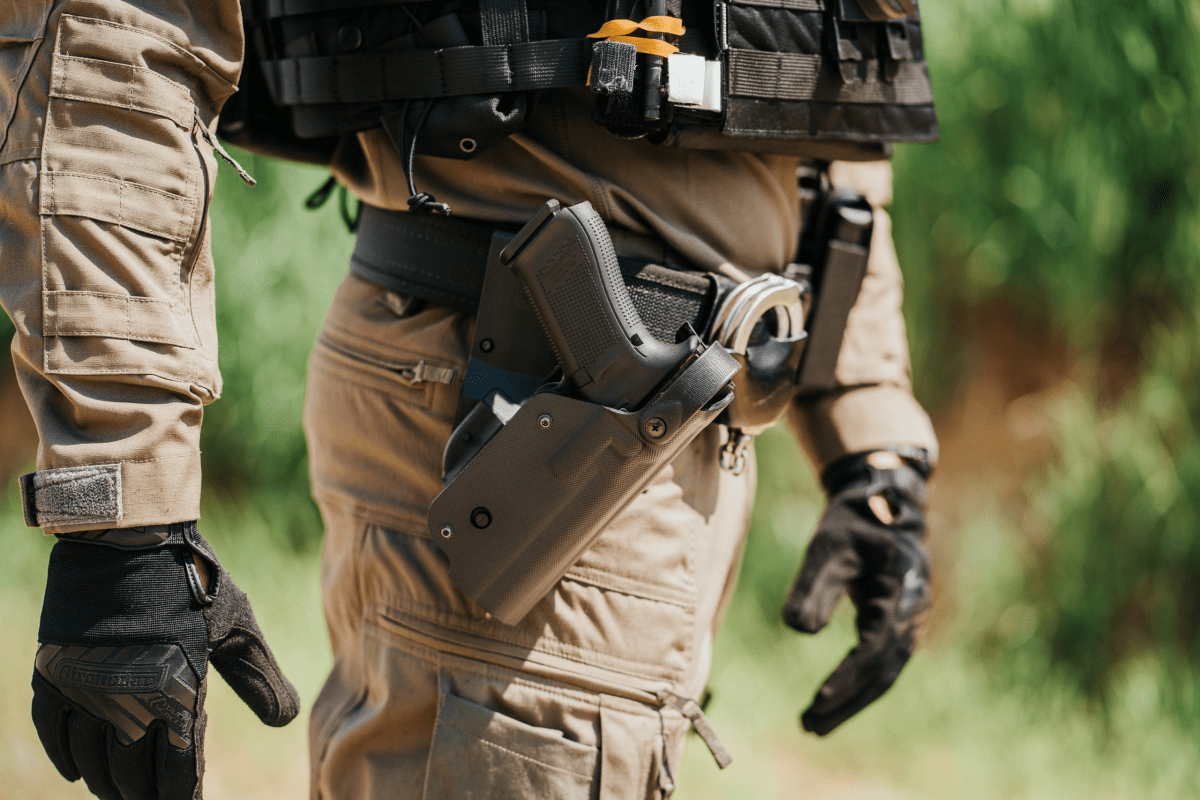 GHOST HOLSTERS - 5.2 + ROTATION BELT MOD SET 2 for GLOCK SMALL FRAME 17,19,20,22,23 GEN 4/5 RH   - Risk Top Tactical