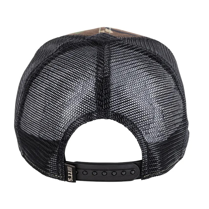 GORRA 5.11 - PBG WOODLAND 7 PANEL HAT - Risk Top Tactical