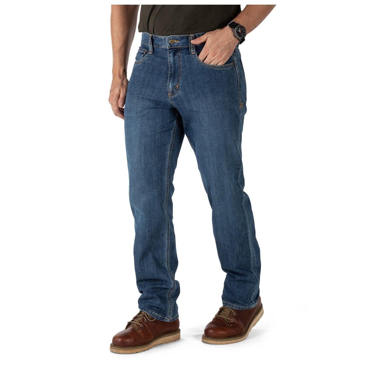 PANTALON TACTICO 5.11 - DEFENDER - FLEX JEAN REGULAR - Risk Top Tactical