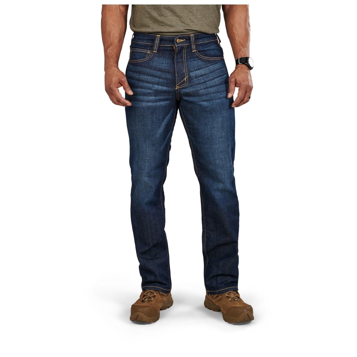 PANTALON TACTICO 5.11 - DEFENDER - FLEX JEAN REGULAR - Risk Top Tactical