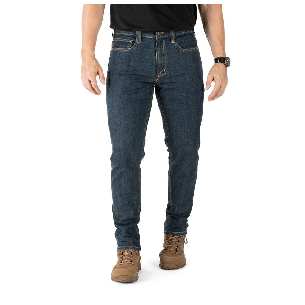 PANTALON TACTICO 5.11 - DEFENDER - FLEX JEAN - SLIM - Risk Top Tactical