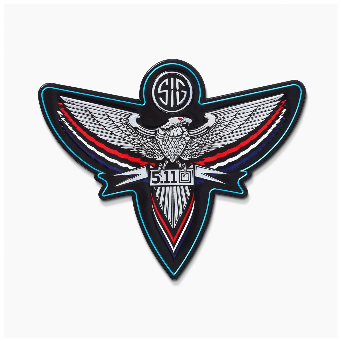 PARCHE 5.11 - CHROME EAGLE SIG SR - Risk Top Tactical
