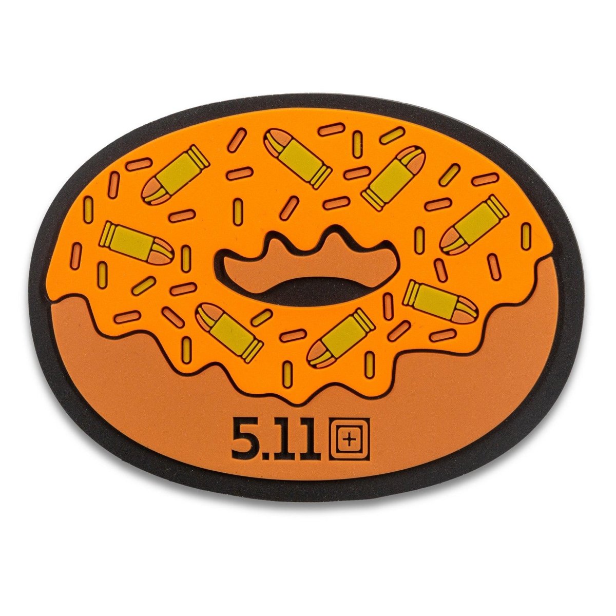 PARCHE TACTICO 5.11 - BULLET DONUT PUMPKIN - Risk Top Tactical
