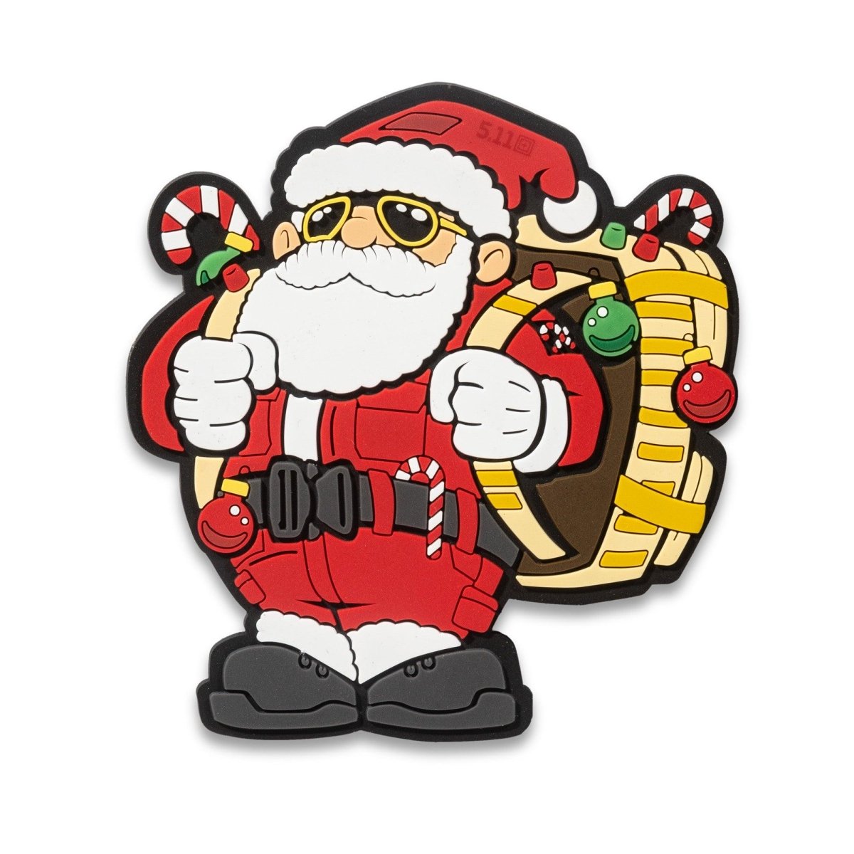 PARCHE TACTICO 5.11 - RUSH SANTA - Risk Top Tactical