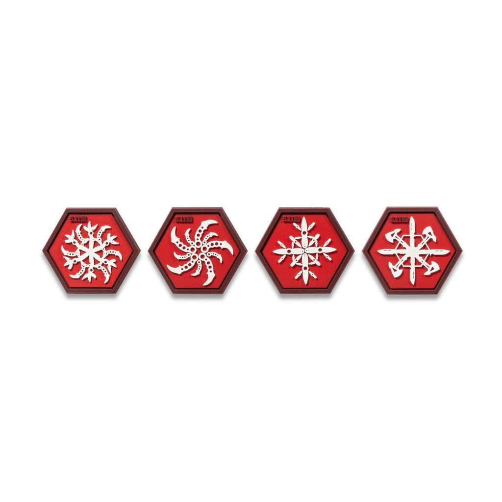 PARCHE TACTICO 5.11 - SNOWFLAKE NINJA STAR - Risk Top Tactical