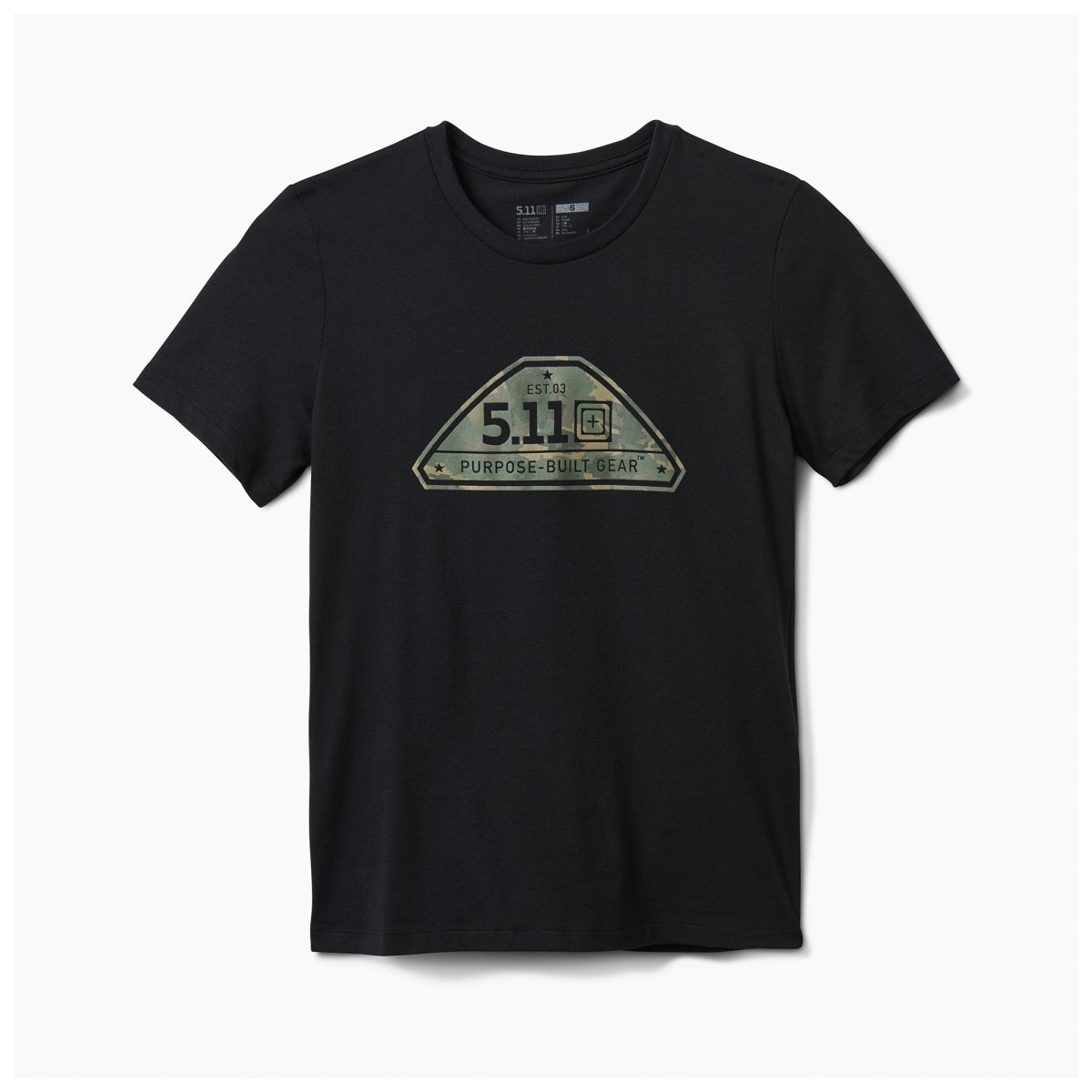 PLAYERA 5.11 - CAMO CREST PARA MUJER - Risk Top Tactical