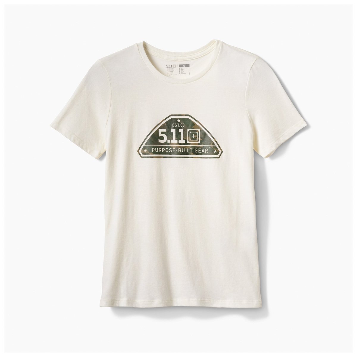 PLAYERA 5.11 - CAMO CREST PARA MUJER - Risk Top Tactical