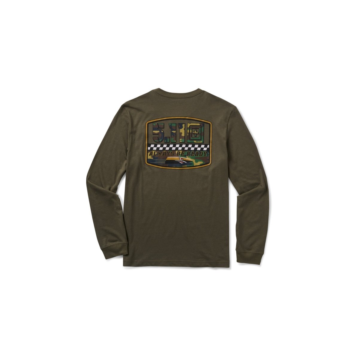 PLAYERA 5.11 - HIGH SPD OPERATION MANGA LARGA - Risk Top Tactical
