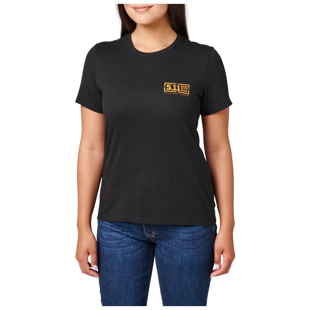 PLAYERA 5.11 - PT - R BRICK PARA MUJER - Risk Top Tactical