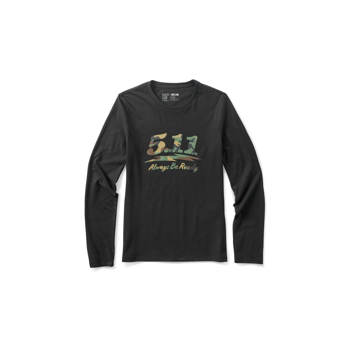 PLAYERA 5.11 - WOODLAND MOTO LG PARA MUJER - Risk Top Tactical