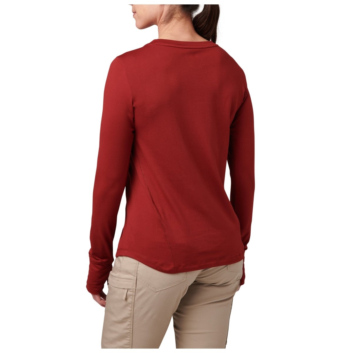 PLAYERA 5.11 - YELENA CREW MANGA LARGA PARA MUJER - Risk Top Tactical