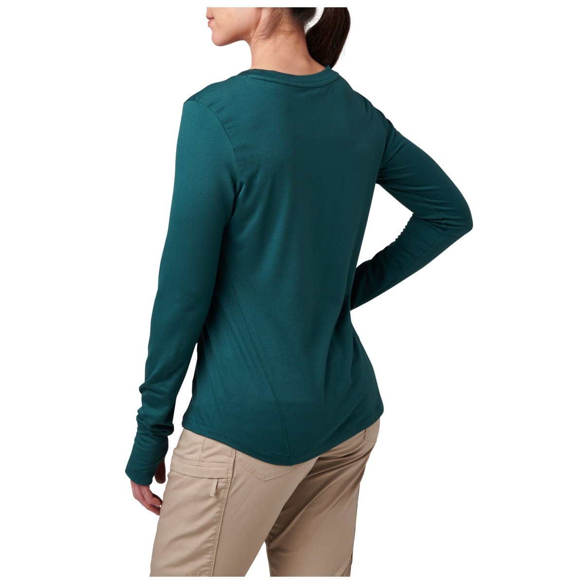 PLAYERA 5.11 - YELENA CREW MANGA LARGA PARA MUJER - Risk Top Tactical