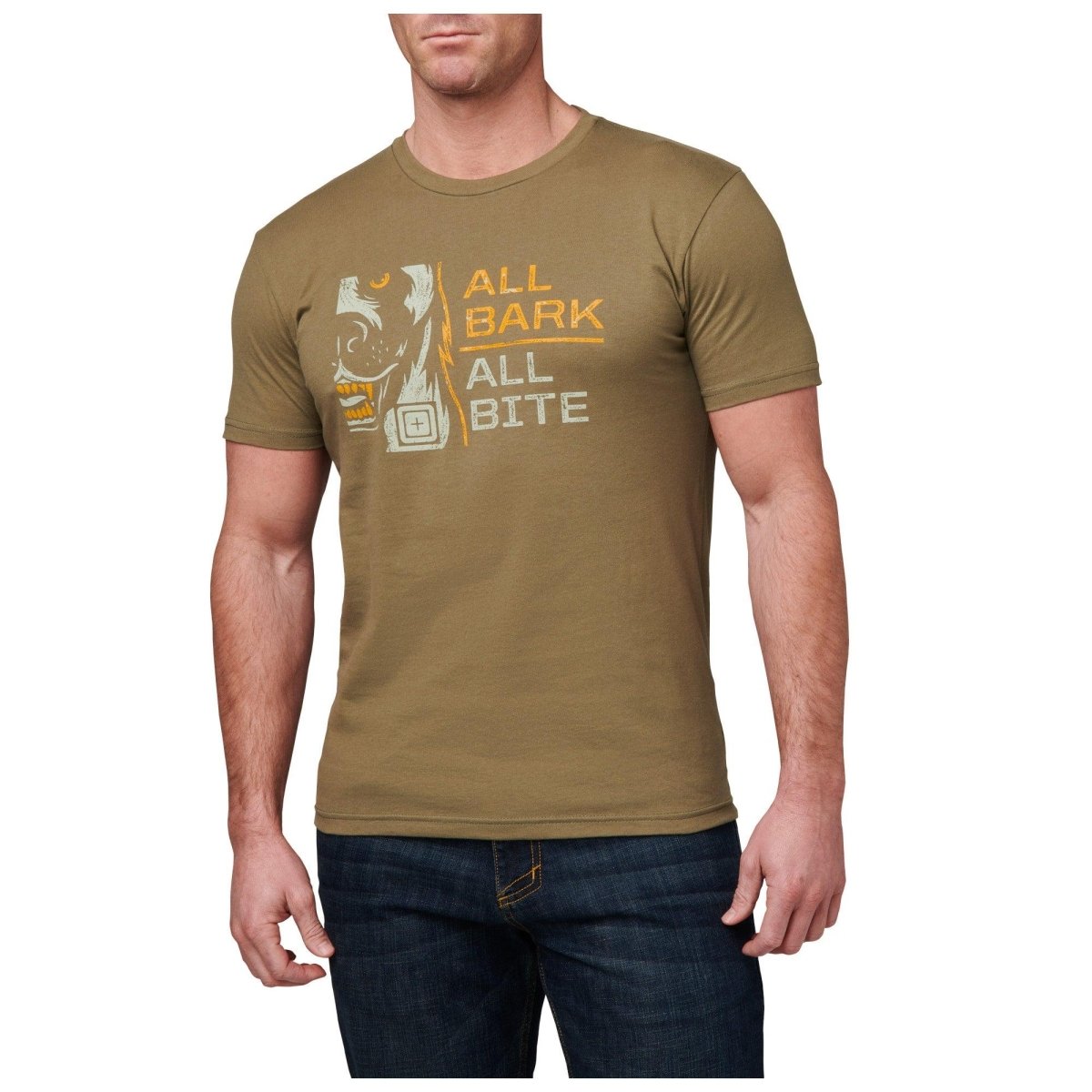 PLAYERA TACTICA 5.11 - ALL BARK ZOOM - Risk Top Tactical