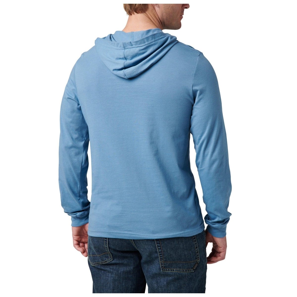 PLAYERA TACTICA 5.11 - HOODED L/S TEE - Risk Top Tactical