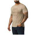 PLAYERA TACTICA 5.11 - INTRICATE EMBLEM - Risk Top Tactical