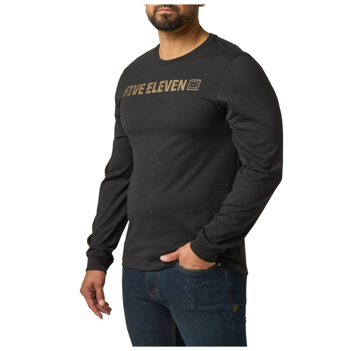 PLAYERA TACTICA 5.11 - WEATHERED LOCK UP - Risk Top Tactical