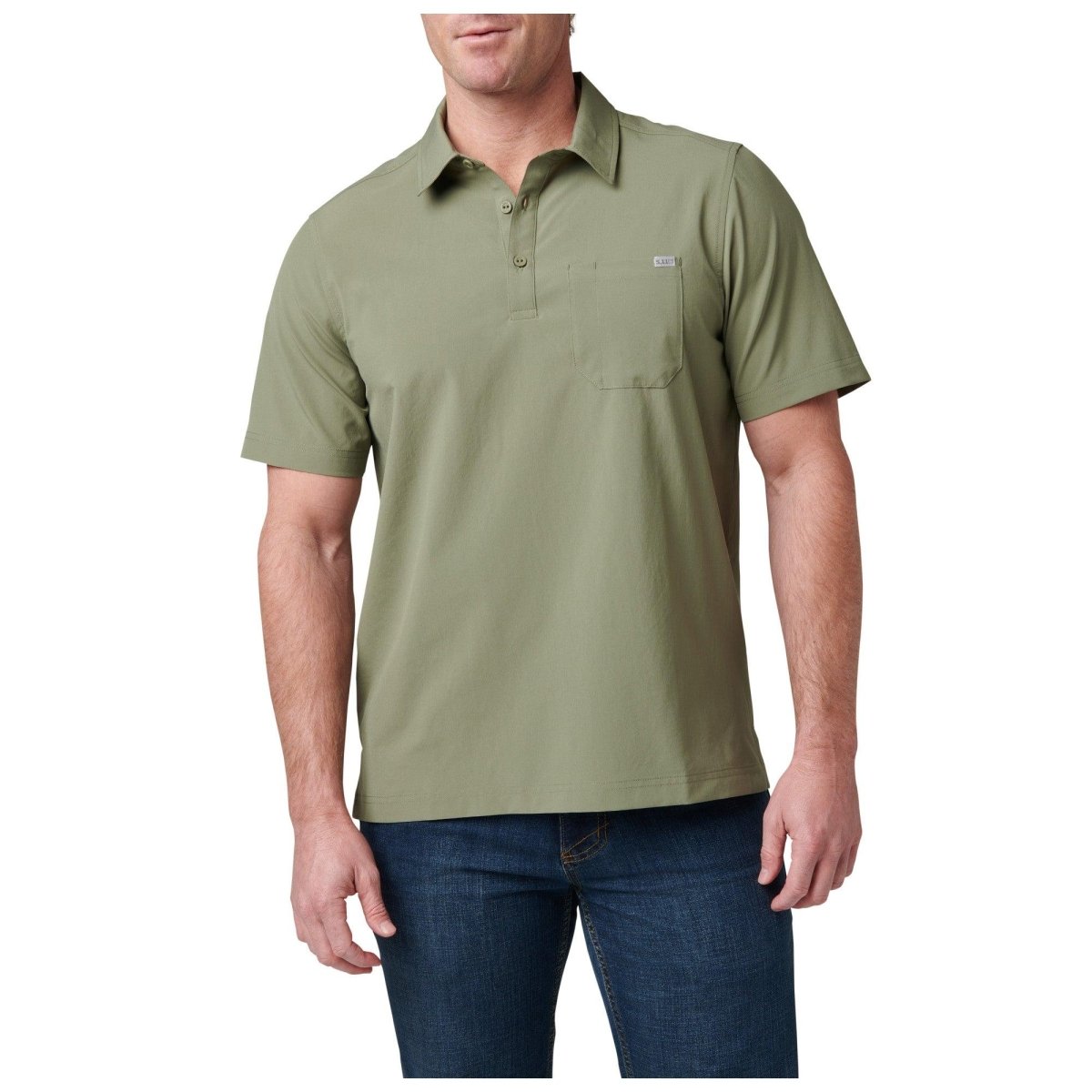 POLO TACTICA 5.11 - FLEX MANGA CORTA - Risk Top Tactical