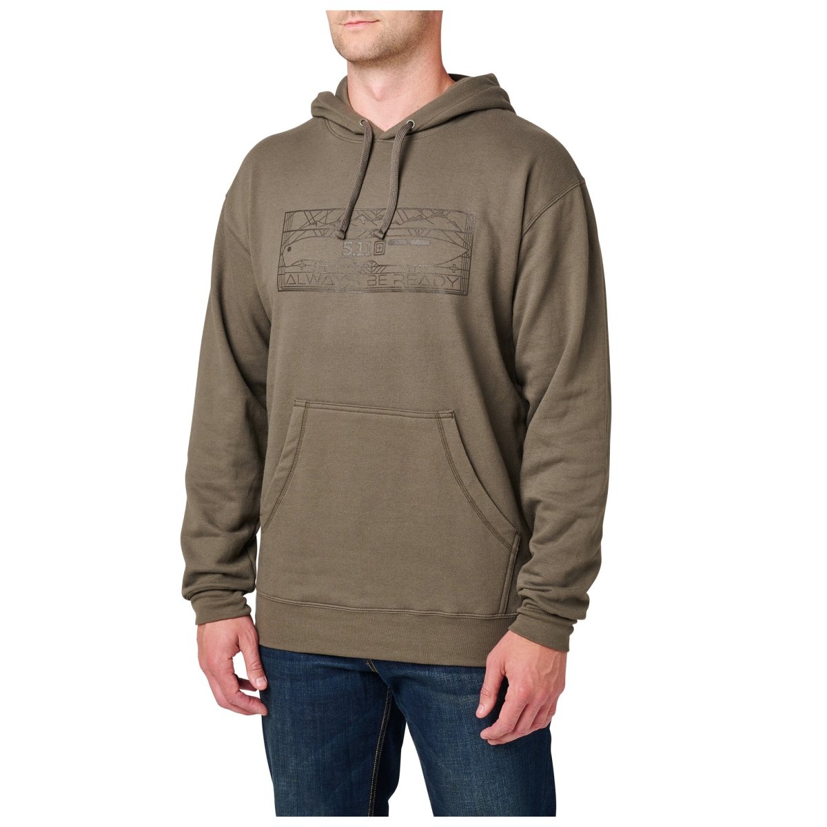 SUDADERA 5.11 - AR CAMP KNIFE - Risk Top Tactical