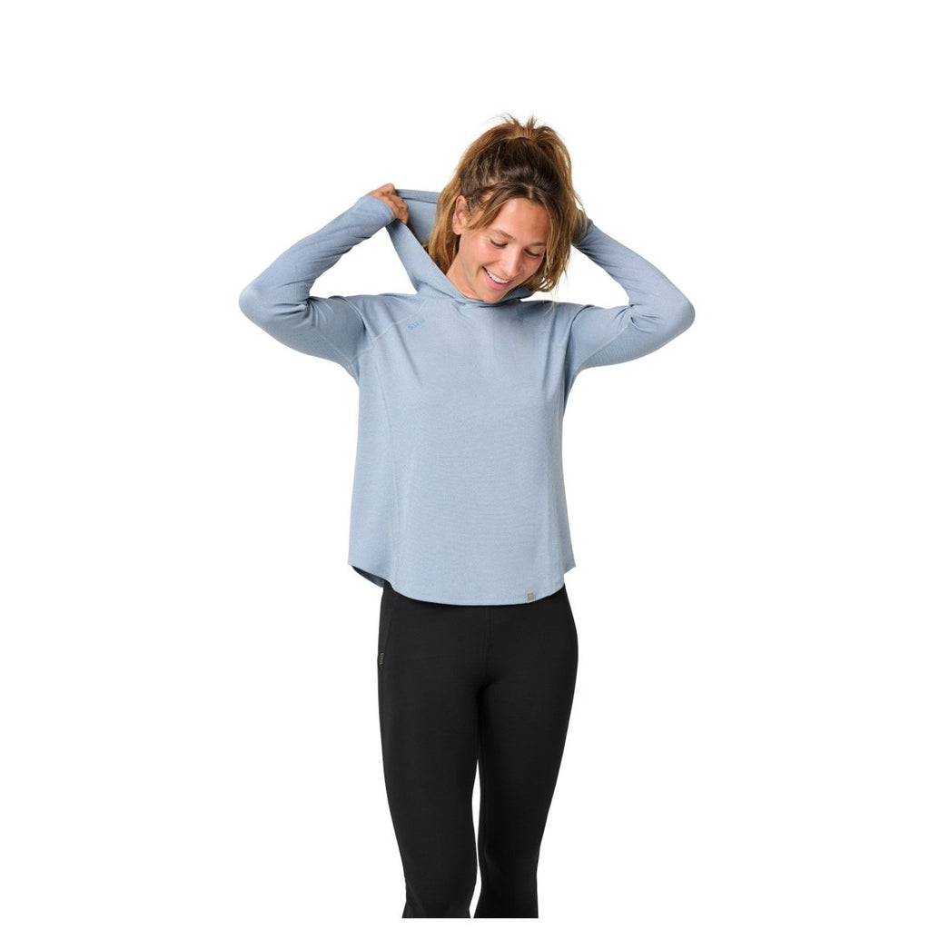 SUDADERA 5.11 - SULLI UV HOOD PARA MUJER - Risk Top Tactical