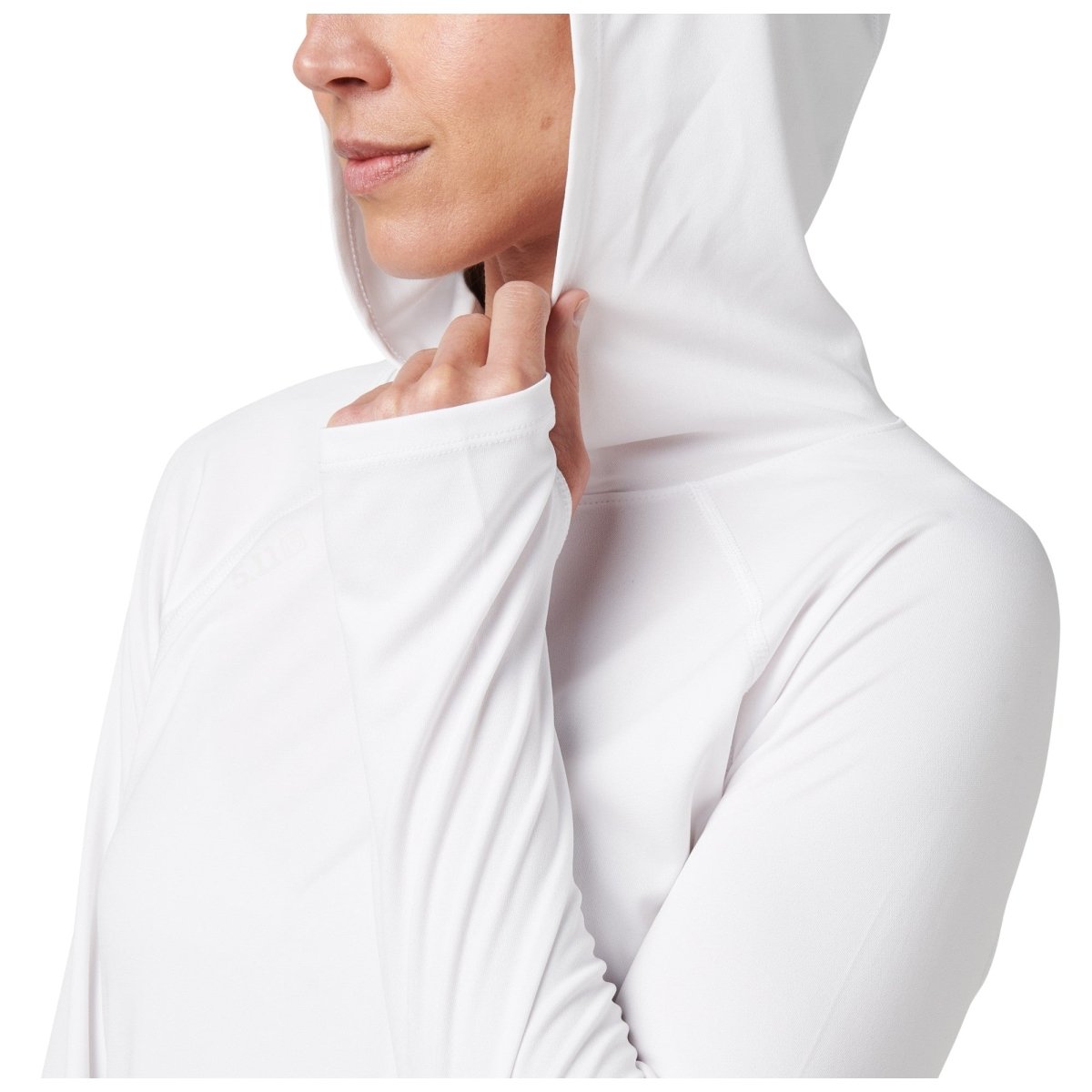 SUDADERA 5.11 - SULLI UV HOOD PARA MUJER - Risk Top Tactical