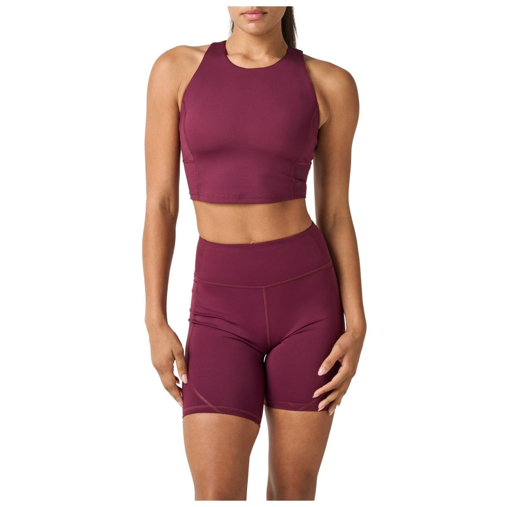 TOP DEPORTIVO 5.11 - Max Effort Long Line Bra Tank para mujer - Risk Top Tactical
