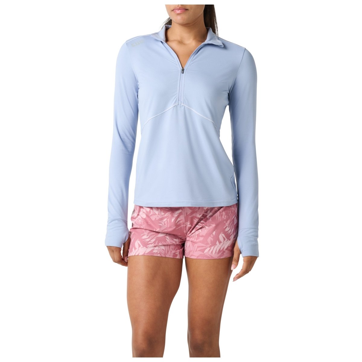 TOP DEPORTIVO 5.11 - PT - R CATALYST 1/2 ZIP PARA MUJER - Risk Top Tactical