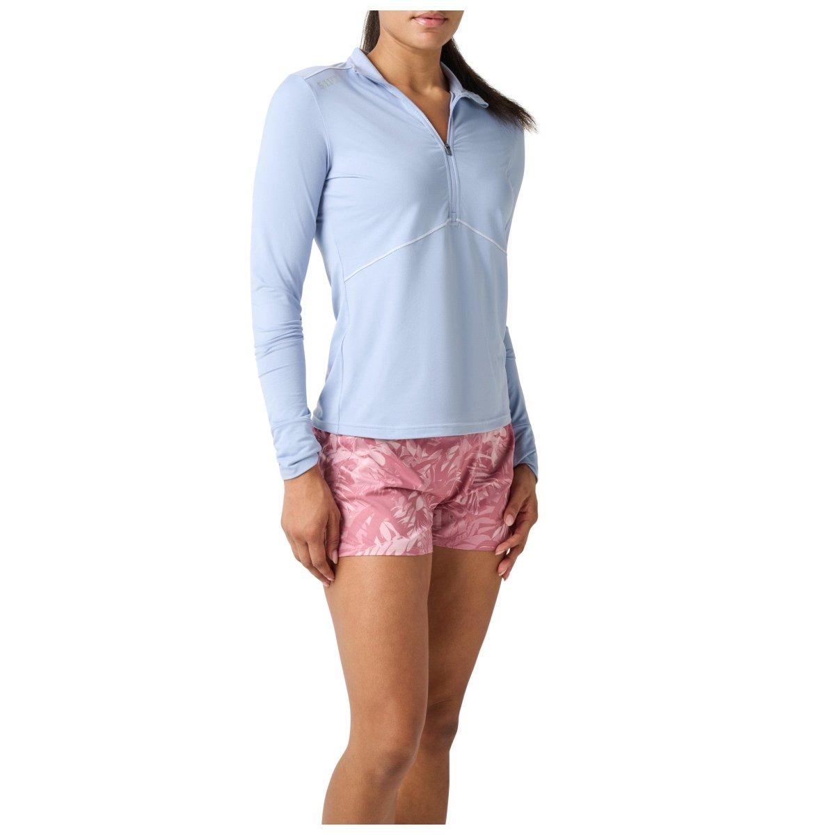 TOP DEPORTIVO 5.11 - PT - R CATALYST 1/2 ZIP PARA MUJER - Risk Top Tactical