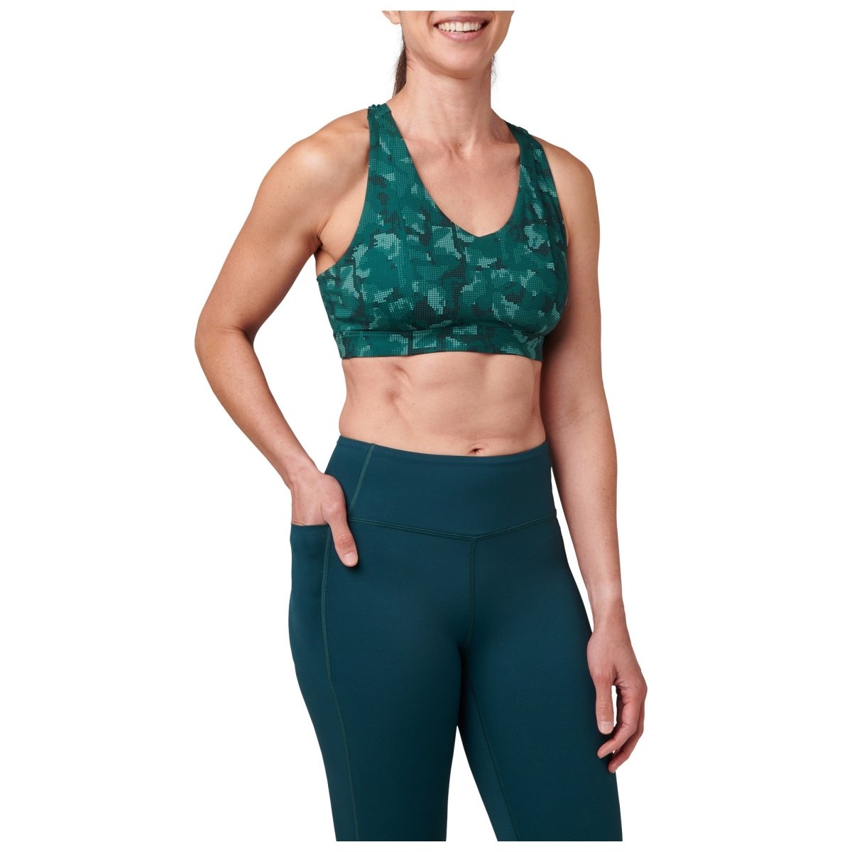 TOP DEPORTIVO 5.11 - PT - R MAX EFFORT BRA PARA MUJER - Risk Top Tactical