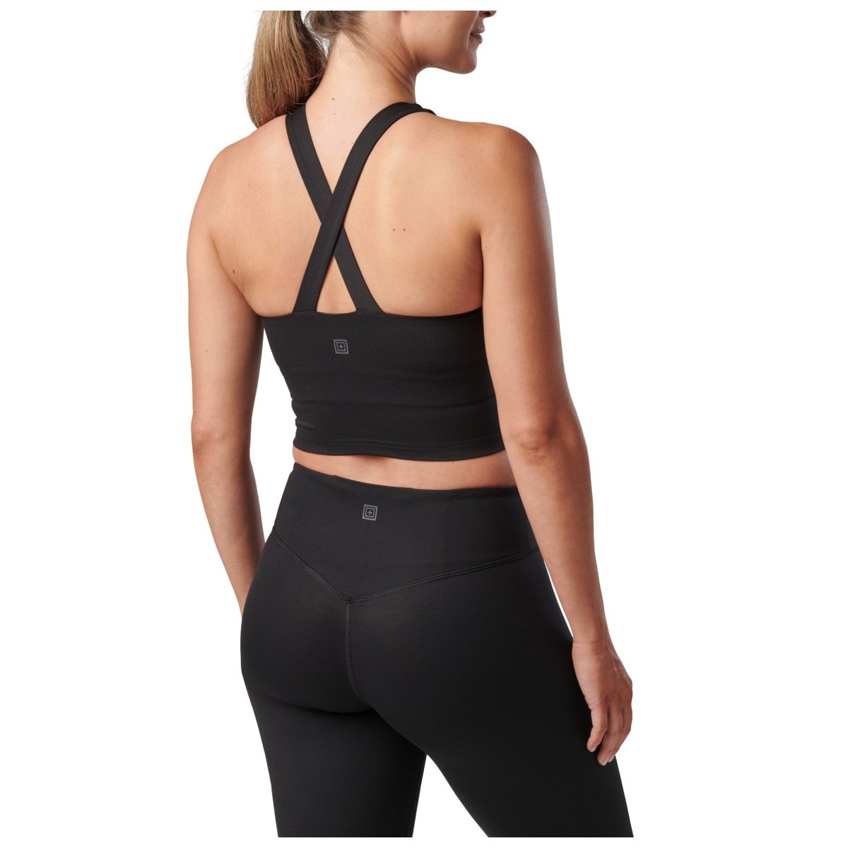 TOP DEPORTIVO 5.11 - PT - R MAX EFFORT CROP PARA MUJER - Risk Top Tactical
