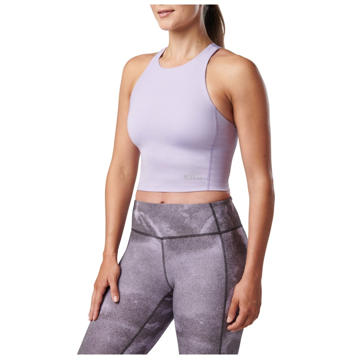TOP DEPORTIVO 5.11 - PT - R MAX EFFORT CROP PARA MUJER - Risk Top Tactical