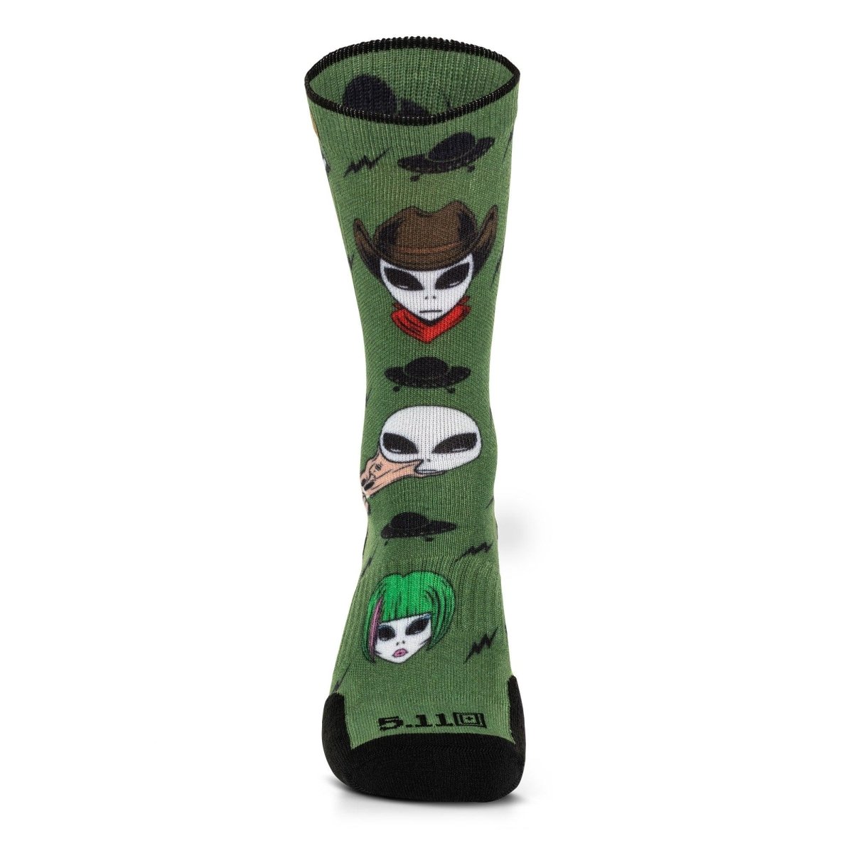 CALCETINES 5.11 - SOCK AND AWE CREW ALIEN - Risk Top Tactical
