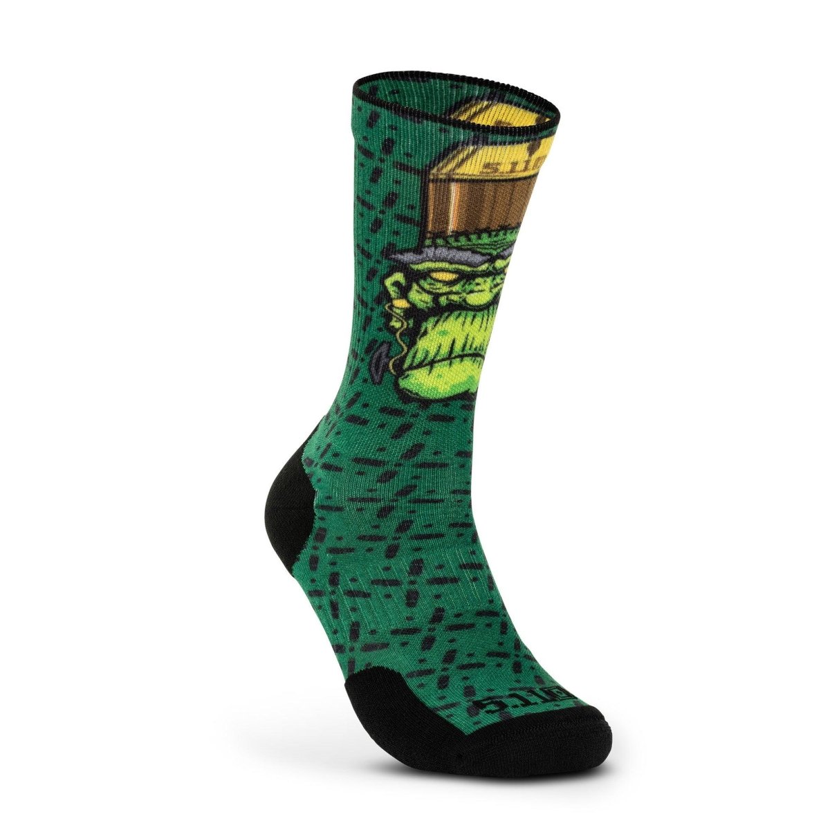 CALCETINES 5.11 - SOCK AND AWE CREW BRAIN - Risk Top Tactical