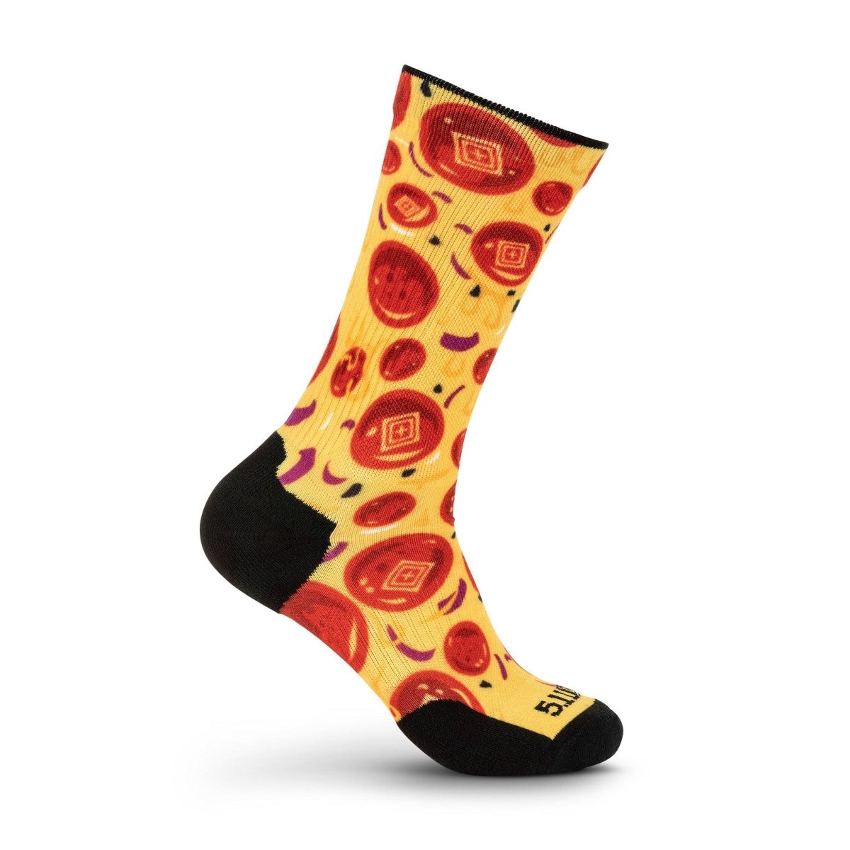 CALCETINES 5.11 - SOCK AND AWE CREW PIZZA - Risk Top Tactical