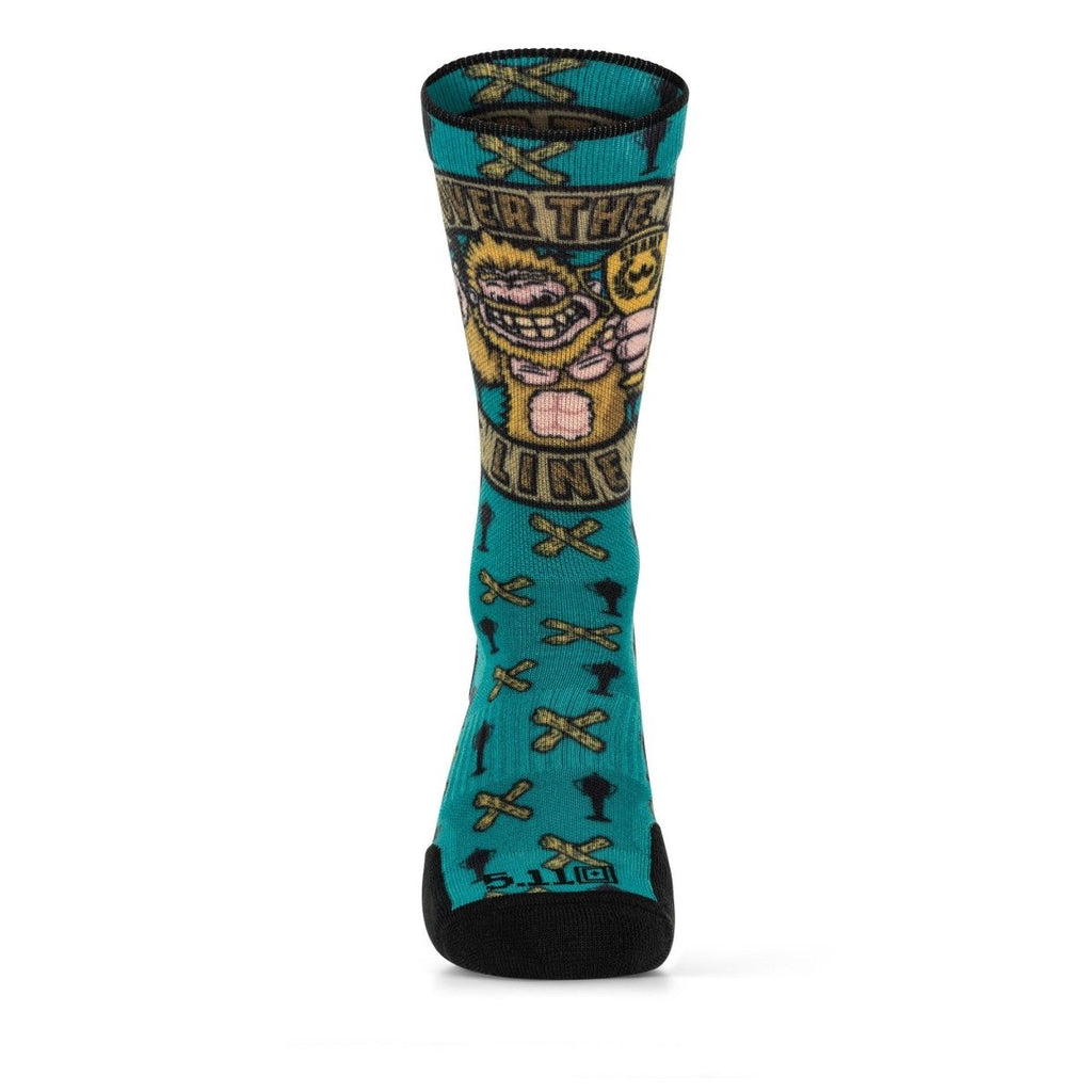CALCETINES 5.11 - SOCK AND AWE CREW SQUACH - Risk Top Tactical